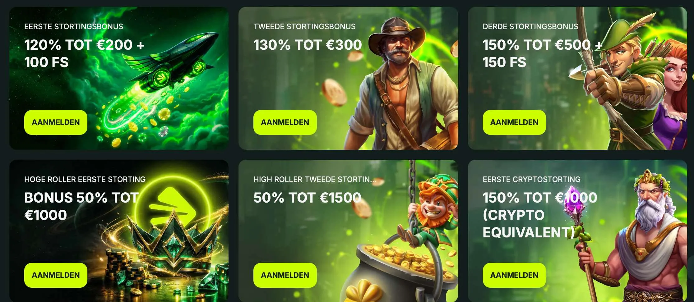 Welkomstbonus bij Betnjet